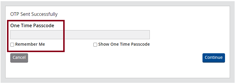 One-Time Password